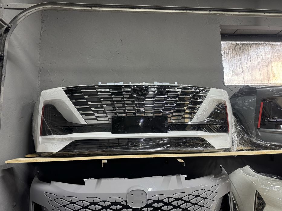 передний бампер