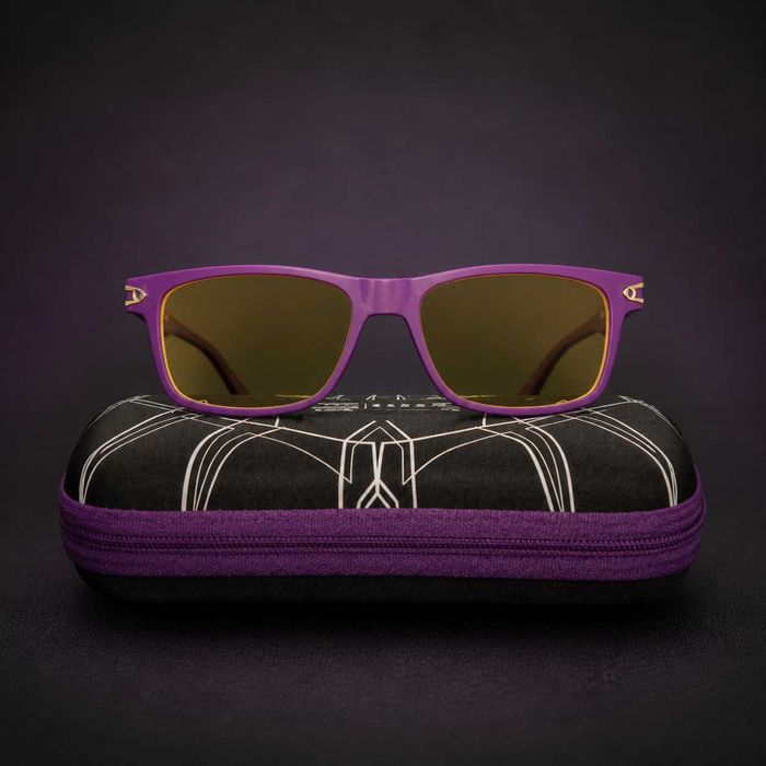 GUNNAR Marvel Cruz Black Panther Amber — очки 12+