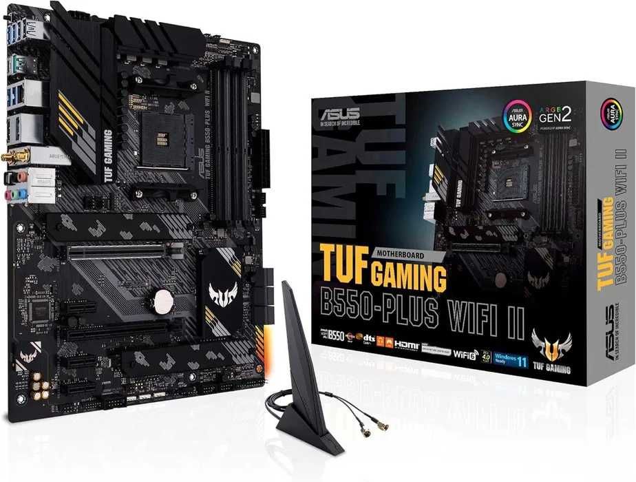 ASUS TUF GAMING B550-PLUS WIFI II Placa de baza AM4 Ryzen cu WiFi6 nou