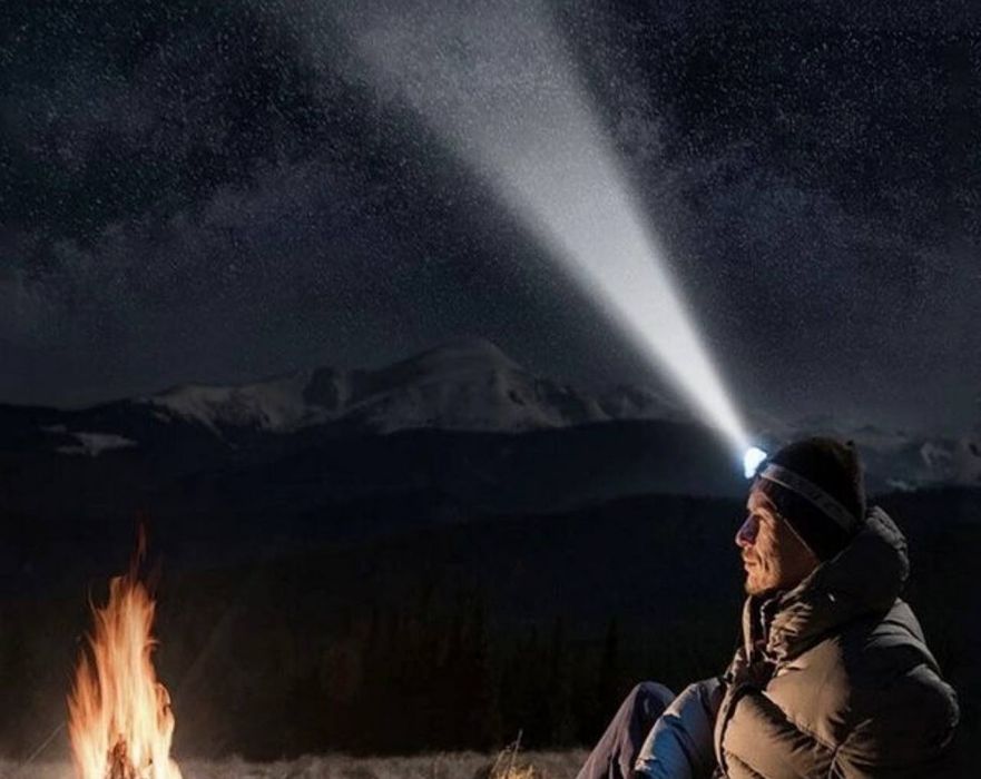 Фонарь налобный оригинал!