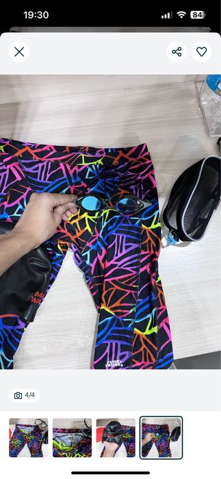 продам плавательные очки и шапку