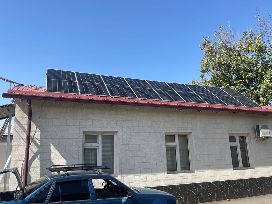 Солничний панели устанофка