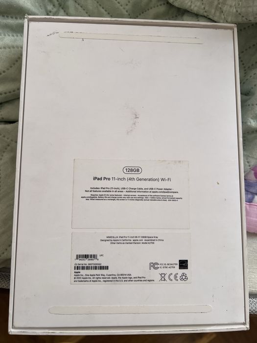 Ipad 11 pro m2 4 поколения 2022