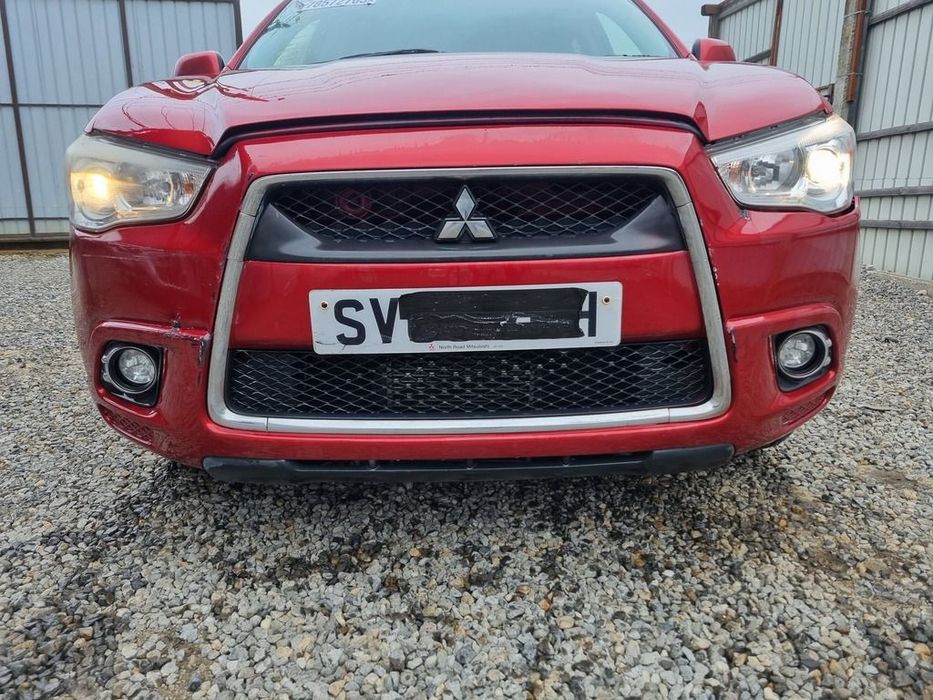 Bara fata Mitsubishi ASX 2012 - 2016 Orient Red P26 (1496) Diesel model fara spalatoare ...