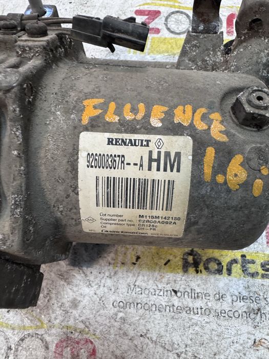 Compresor clima Renault Fluence Dokker Lodgy Duster 1,2/1,6 926008367R