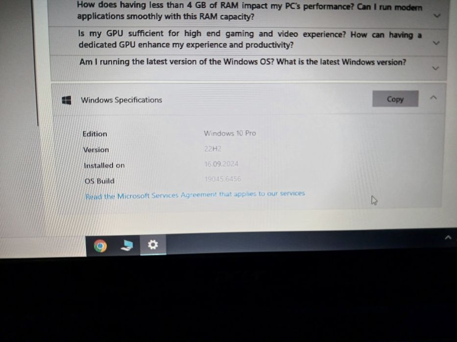 Vand laptop Acer Aspire model 5750G