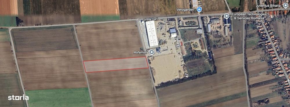 Teren extravilan 17700mp Biharia