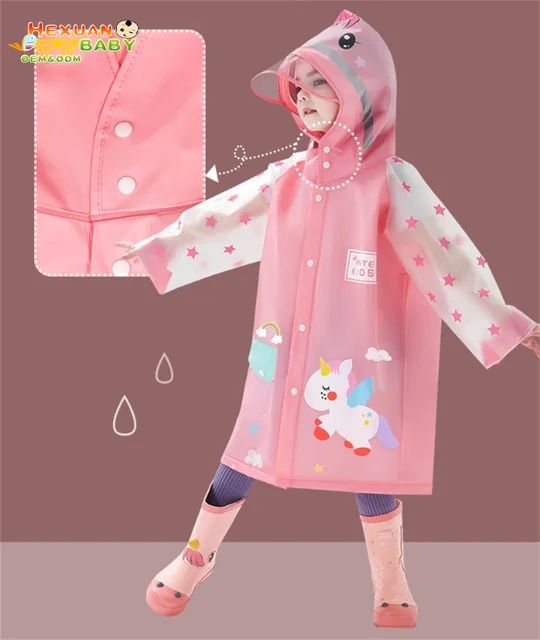 Bolalar uchun yomg'ir plashlari