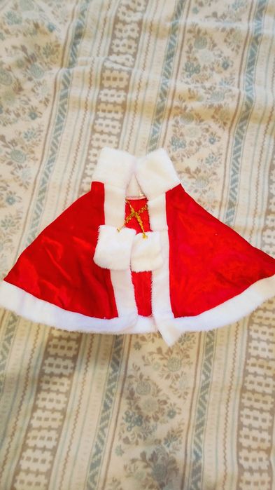 Костюм санты для девочки
