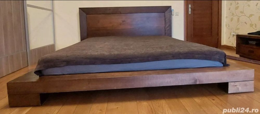 Vand dormitor MOBEXPERT lemn masiv stare foarte bună