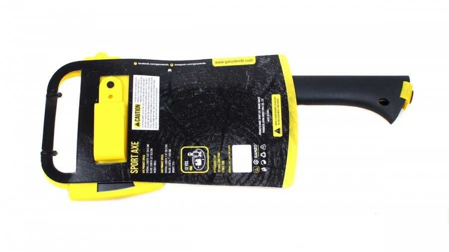 Къса туристическа брадва със скрит трион Ganzo Firebird  FSA01-YE