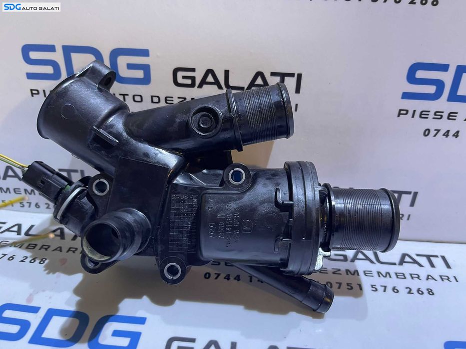 Corp Carcasa Termostat cu Senzor Temperatura Apa Citroen DS4 2.0 HDI 2011 - 2015 Cod 9682141580 [S0350]