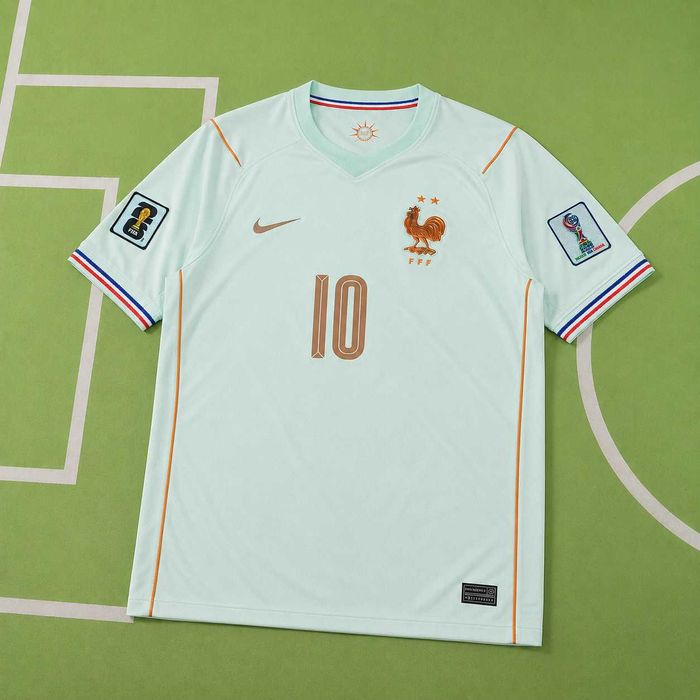 Tricou Franta Away Kit - Mbappe 10 Fan Version