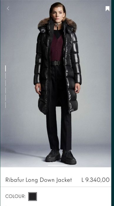 Geaca Moncler Ribafur Long Down