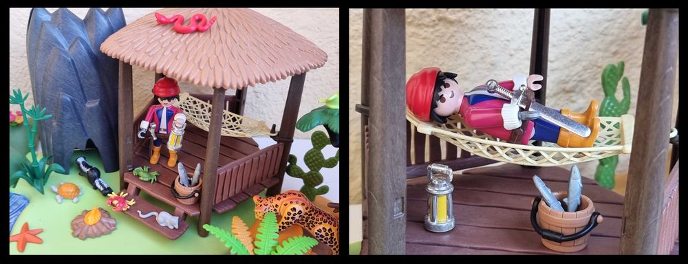 Colectie Playmobil 4073 reinterpretat cu multe accesorii