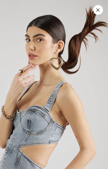 Hoermanseder Рокля 'Lea' в Син Деним