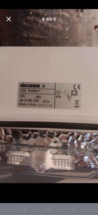 Proiector exterior 70w pentru luminarea aleilor
