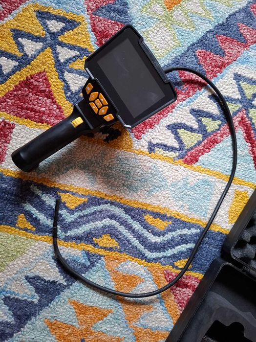 Эндоскоп HD поворотный на 180 градусов, автомобильный с экраном