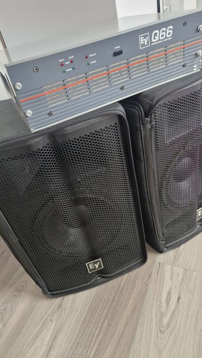Boxe electrovoice TX1122 + amplificator  electrovoice q66