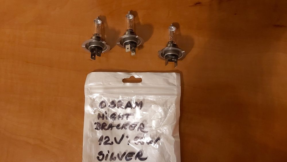Becuri H 7 Osram Night Breaker Silver, noi, 12 V , 55 W