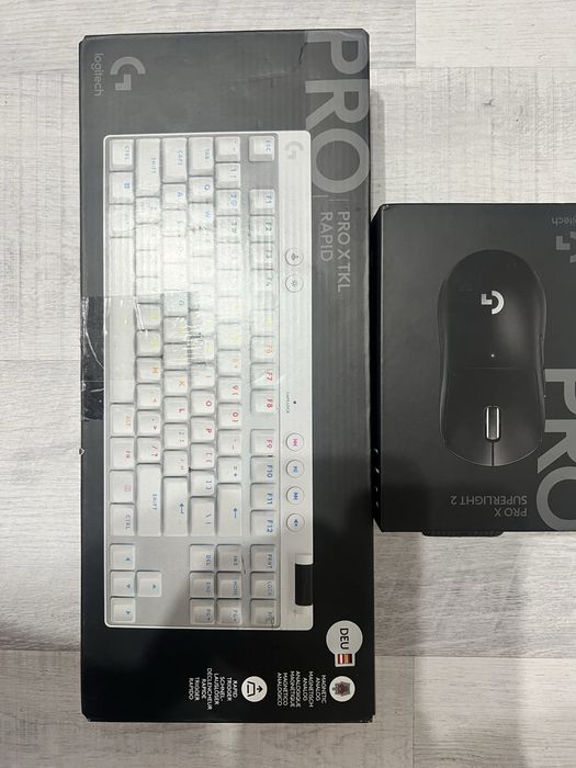 tastatura pro x tkl rapid si mouse g pro x superlight 2