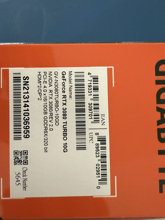 rtx 3080 gigabate 10гб видеокарта