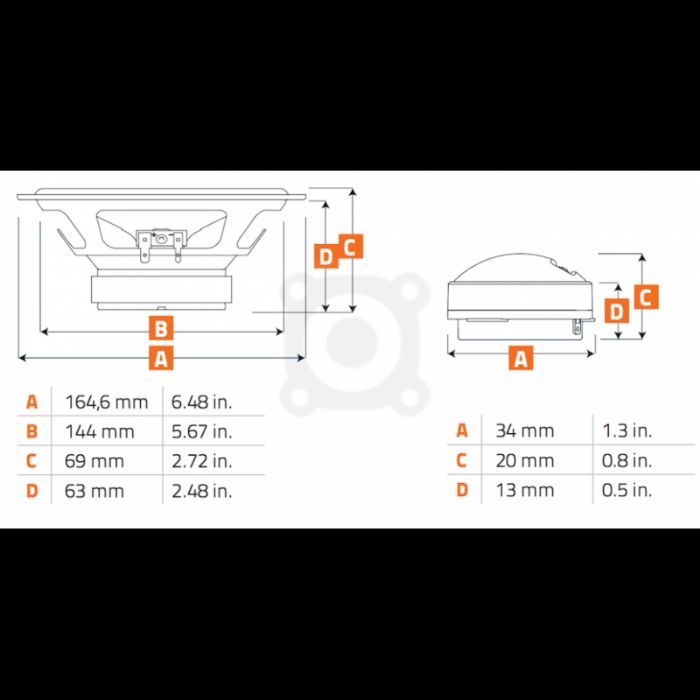 Boxe Auto HERTZ UNO K165
