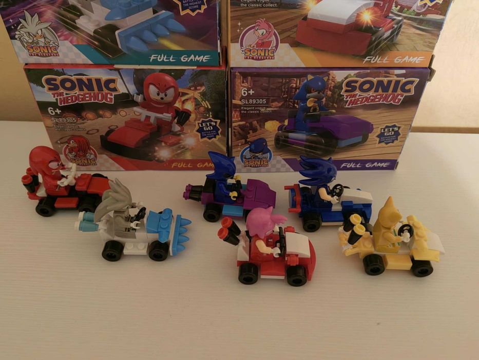 фигурки Sonik с превозни средства