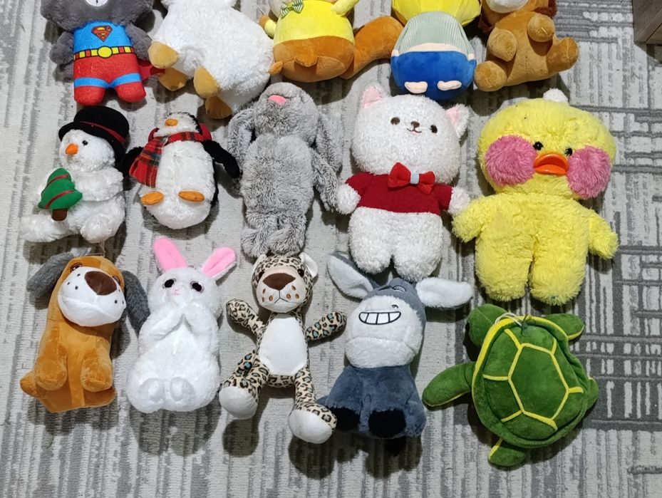 Мягкие игрушки Новые. По 10 тыс.