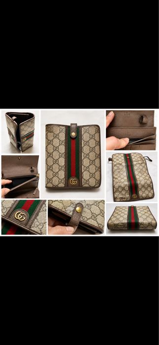 Оригинальный кошелек Gucci Ophidia GG Continental