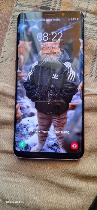 Samsung s9 xotira 64gb