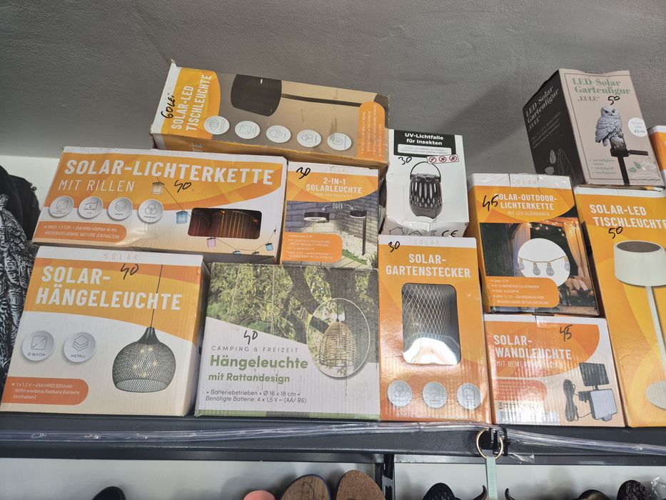 Lampi solare si diverse