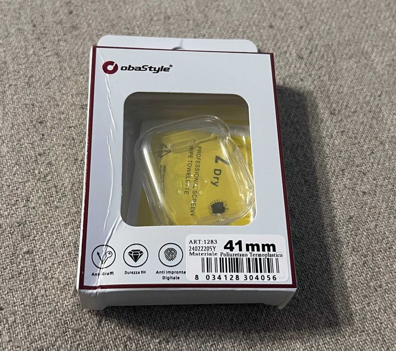 Carcasa protectie ObaStyle 41mm compatibila Apple Watch noi