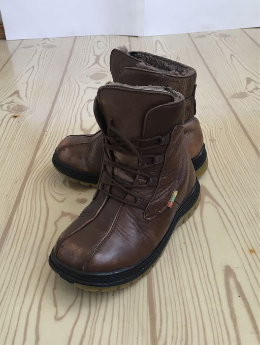 Ботинки зимние качеств., мех натур. 100%, разм 26-28