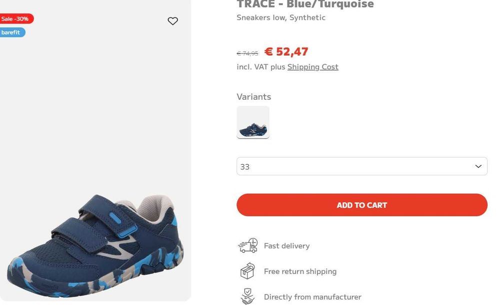 Нови обувки/сникърси/маратонки Geox, Richter, Lurchi - н. 28