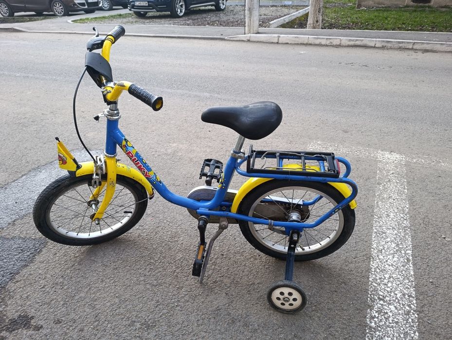 Bicicleta copii până la 7 ani