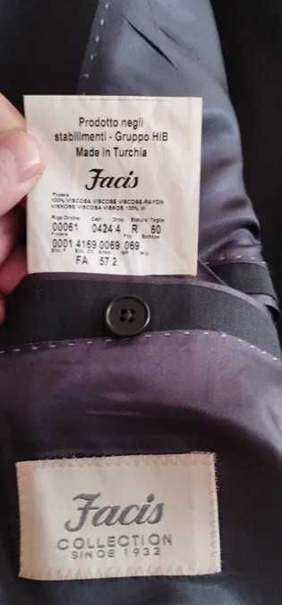 Костюм шим - янги, Туркияда тикилган