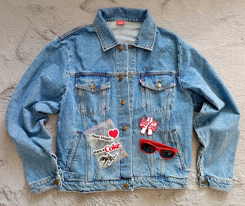 Geaca blugi Coca Cola Nouă