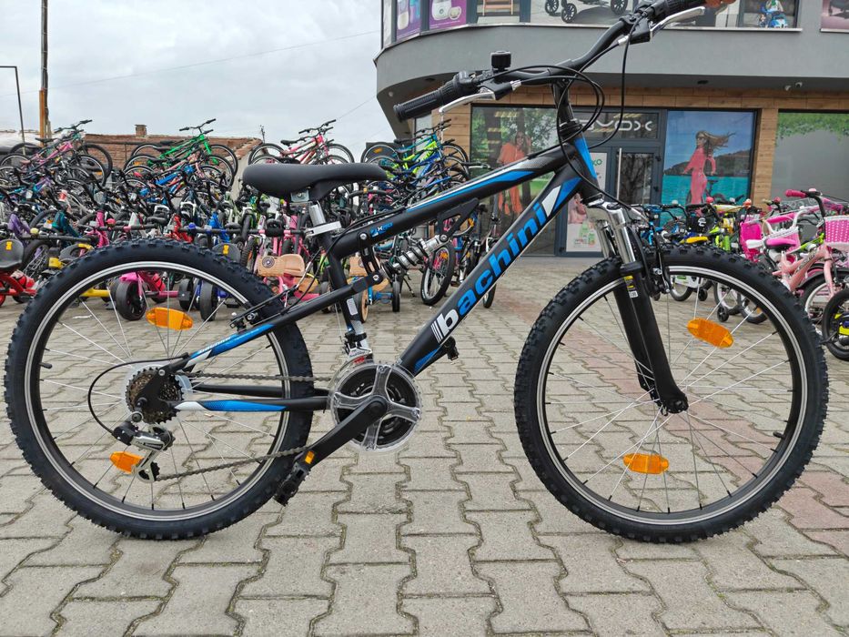 Велосипед 24" Bachini Speed FSP черен.син