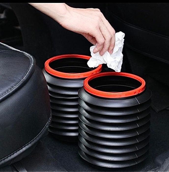 Складной мусорный бак в салон автомобиля