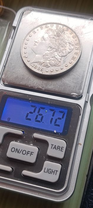 Moneda 1 dolar american 1885