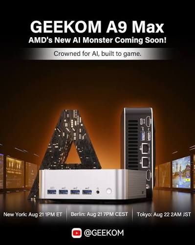 Geekom A9max 370 noi la cutie