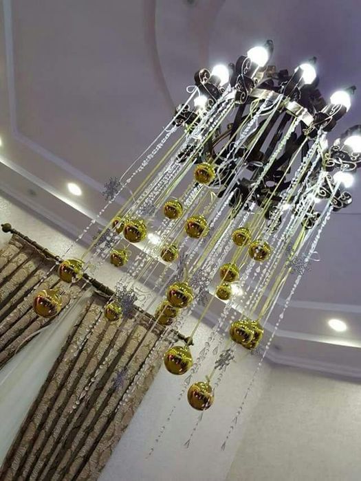 Новогоднее оформление! Зимнее украшение. Свет, иллюминация.