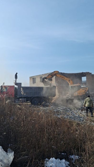 Снос домов, демонтаж