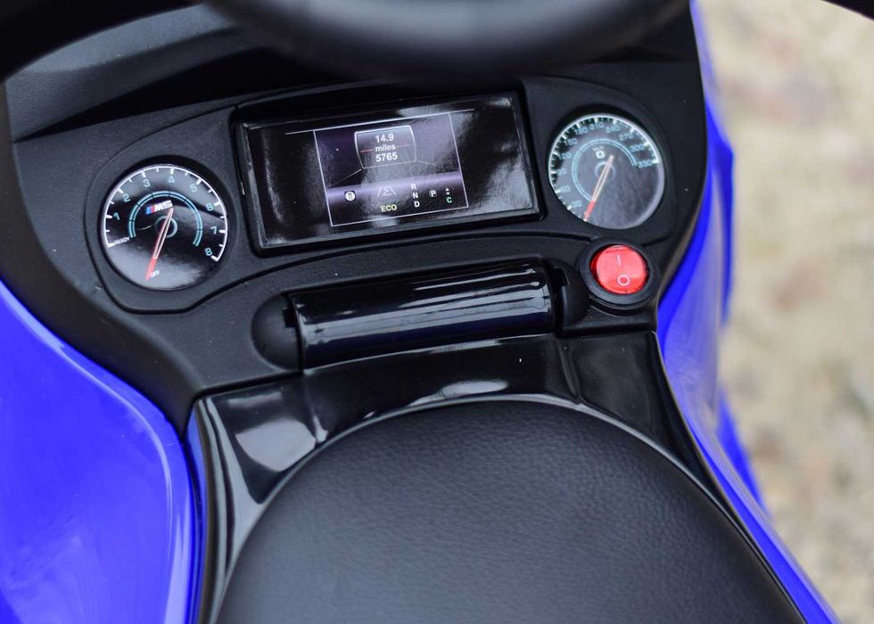 Masinuta cu maner, 2 in 1, pentru copii, BMW M5, PREMIUM