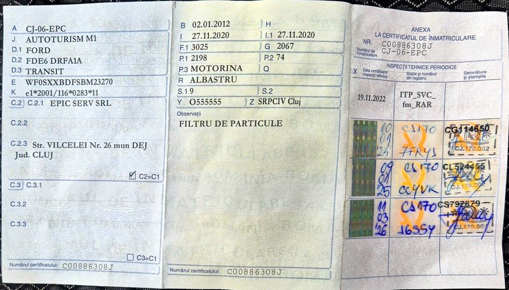 Ford Transit De Vanzare