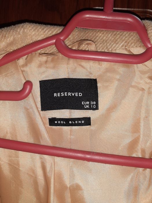 Palton de lână Reserved