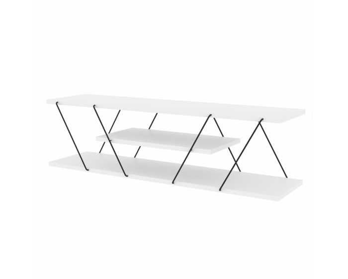 Модерен ТВ шкаф Tars - Цветове: Орех, Бял, Черен - Промоция!