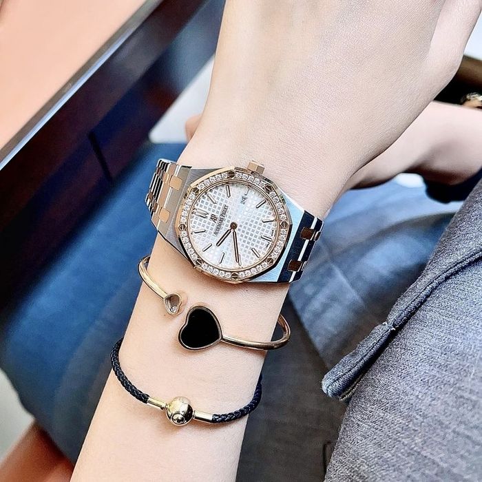 ap royal oak roze 33,mm lady