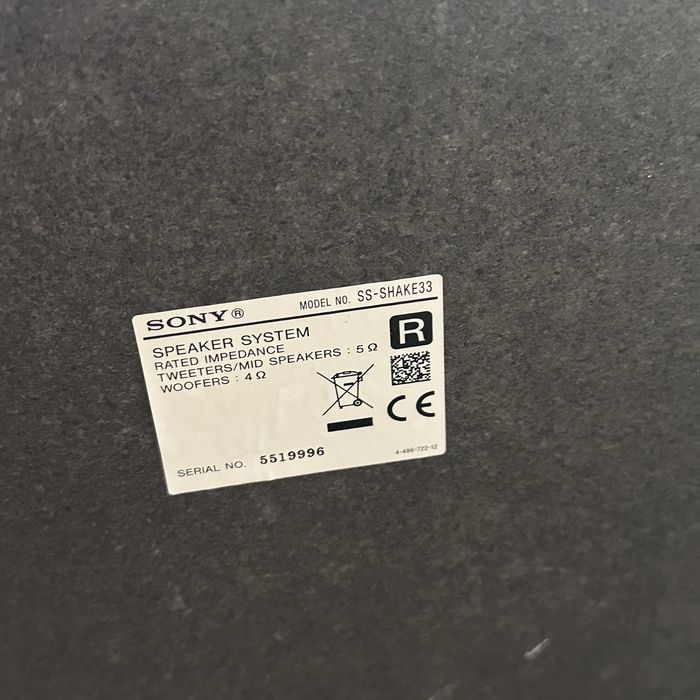 Boxe  audio Sony shake x33 schimb